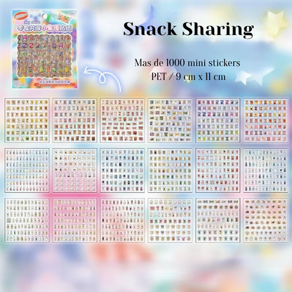 Stickers PET "Hora de Comida