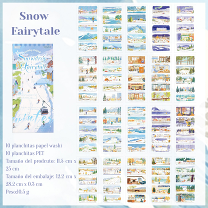 Libro de Stickers PET "Estaciones"