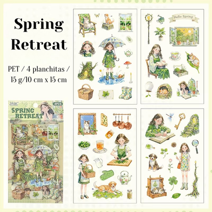 Stickers PET "Interesting Travel"