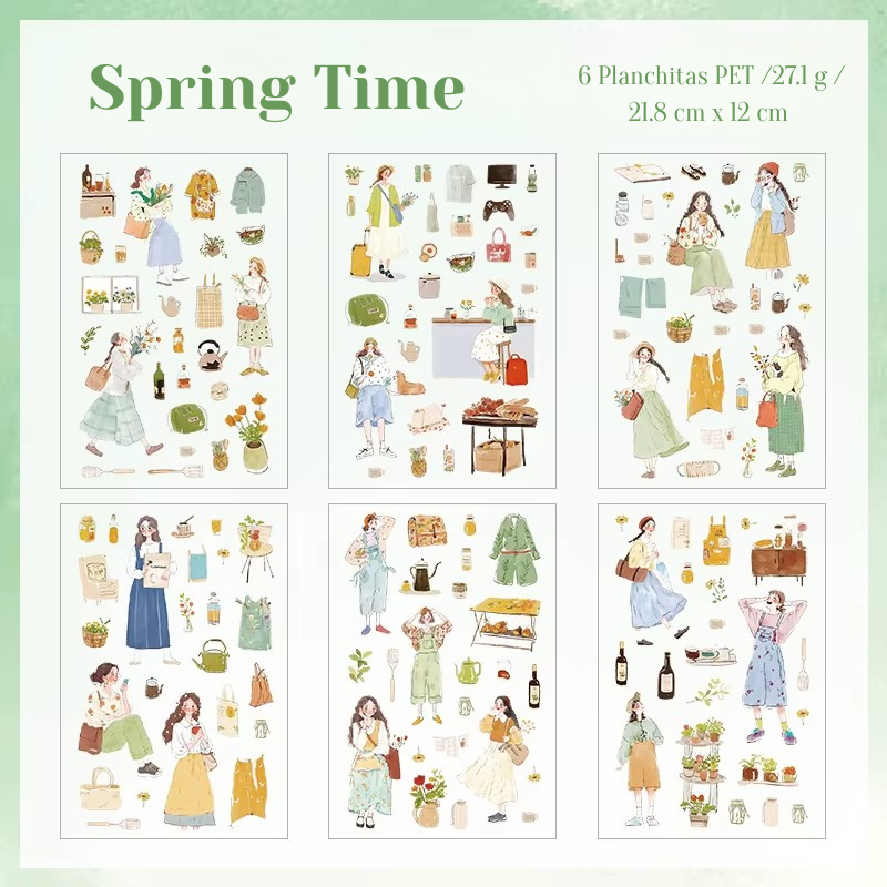 Stickers PET "🌸Season Of The Year"
