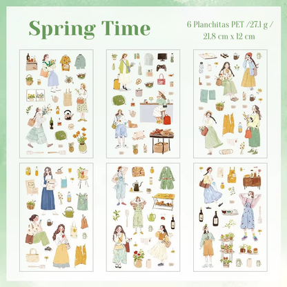 Stickers PET "🌸Season Of The Year"