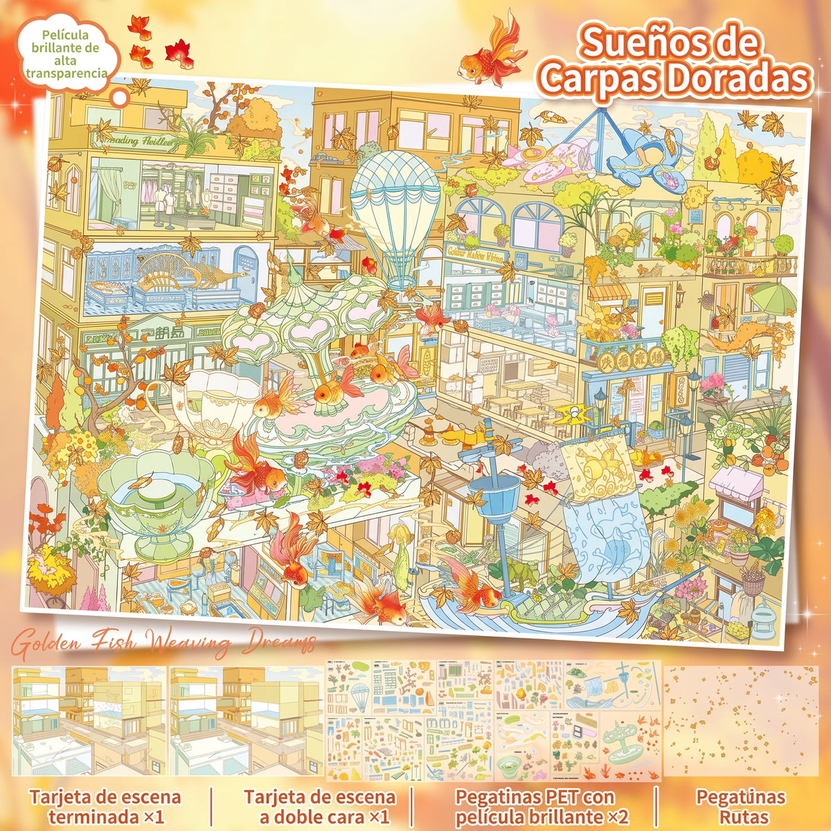 Armables 3D "Ciudades de Ensueño"