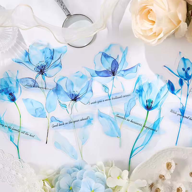 Stickers PET "Susurros Florales"