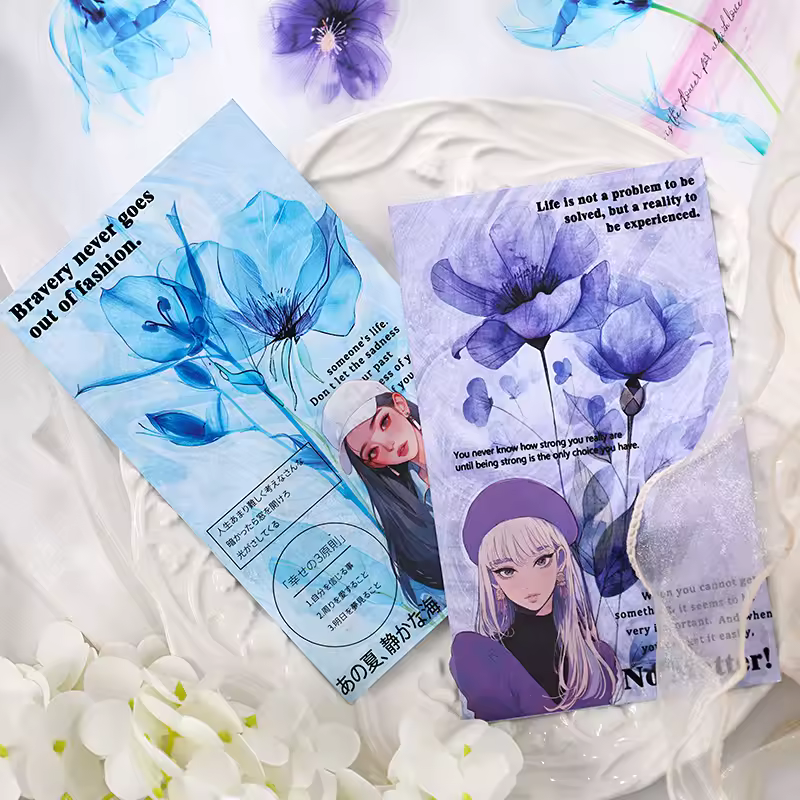 Stickers PET "Susurros Florales"