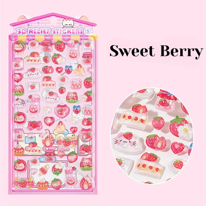 Stickers 3D "Cute"