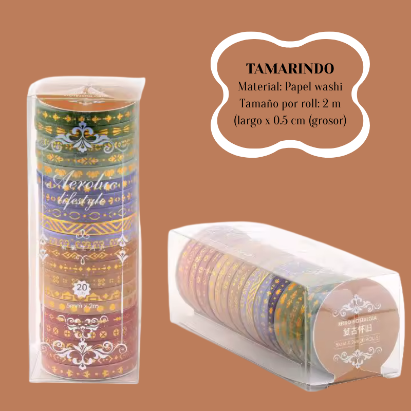 Set de Cintas Washitape “Tropical Mood”