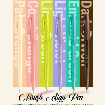 Pentel Fude Touch "Colores 2023"