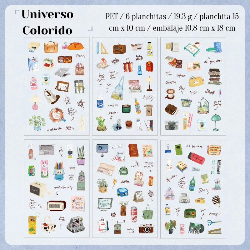 Stickers PET "LIfe´s Little House"