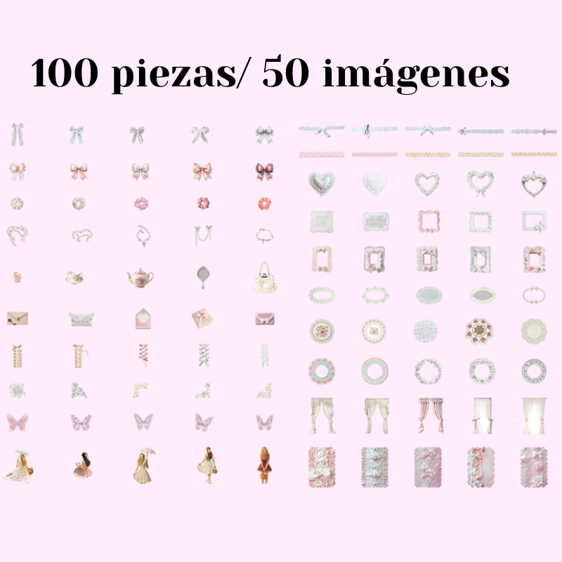 Adhesivos Troquelados "Sweet Heart"