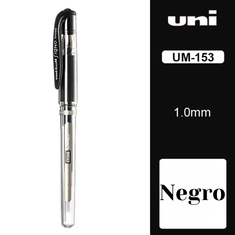 Lapicero Uni-ball Signo Broad - Color Negro