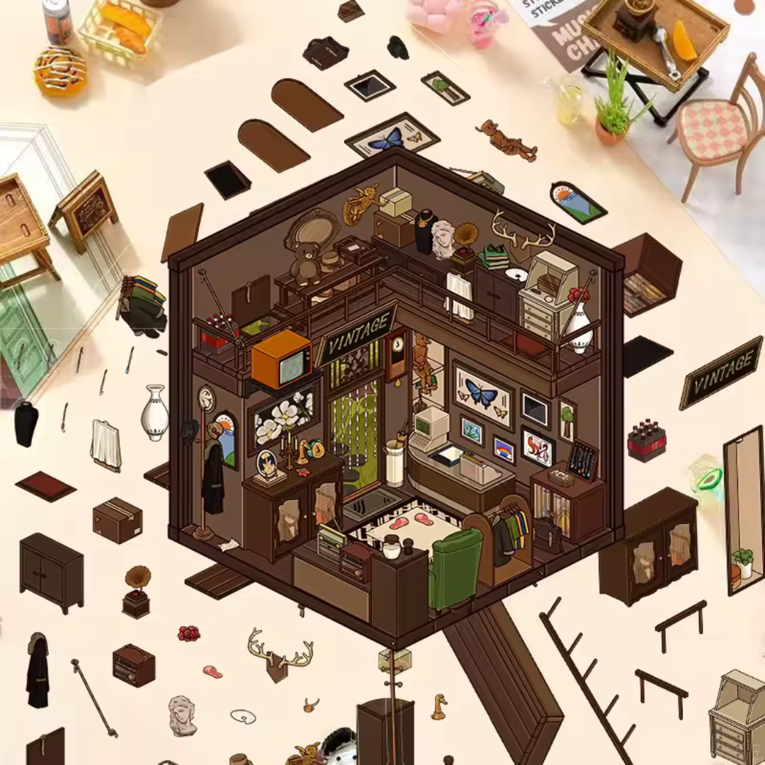 Armable 3D "Vintage Shop"