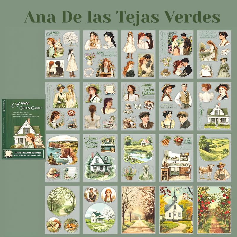 Libro de Stickers "Novelas Clásicas"