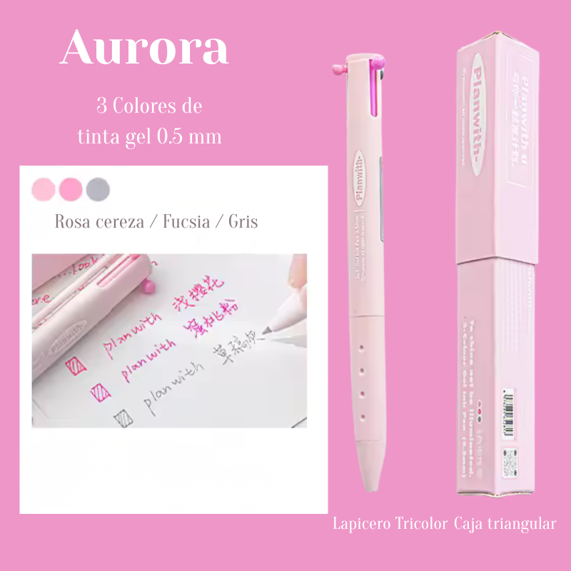 Lapicero Planwith- 3 en 1