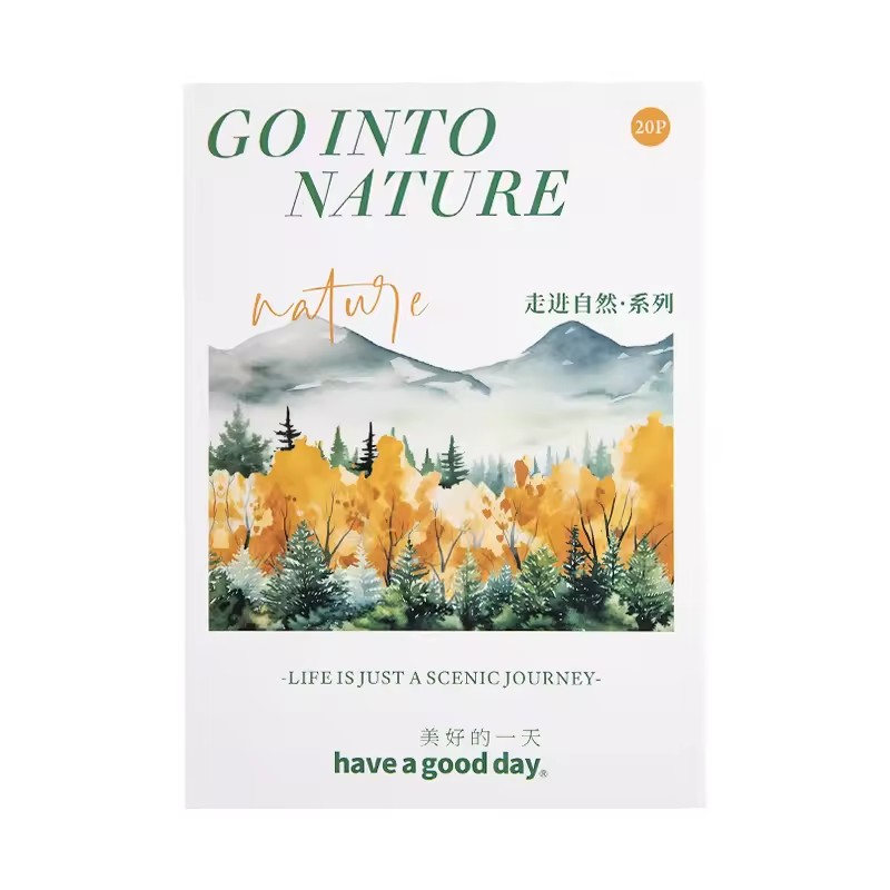 Libro de Stickers "Entering Nature"