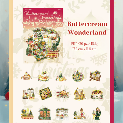 Stickers PET "Blanca Navidad "
