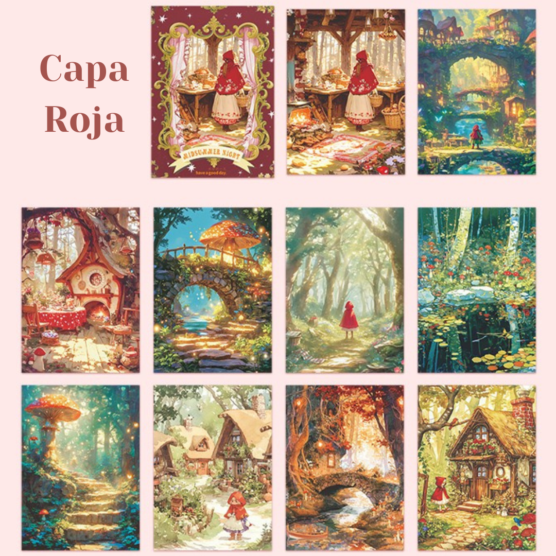 Set de stickers "Cuentos"