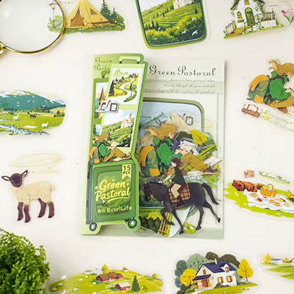 Stickers PET "Viajes por el Mundo"