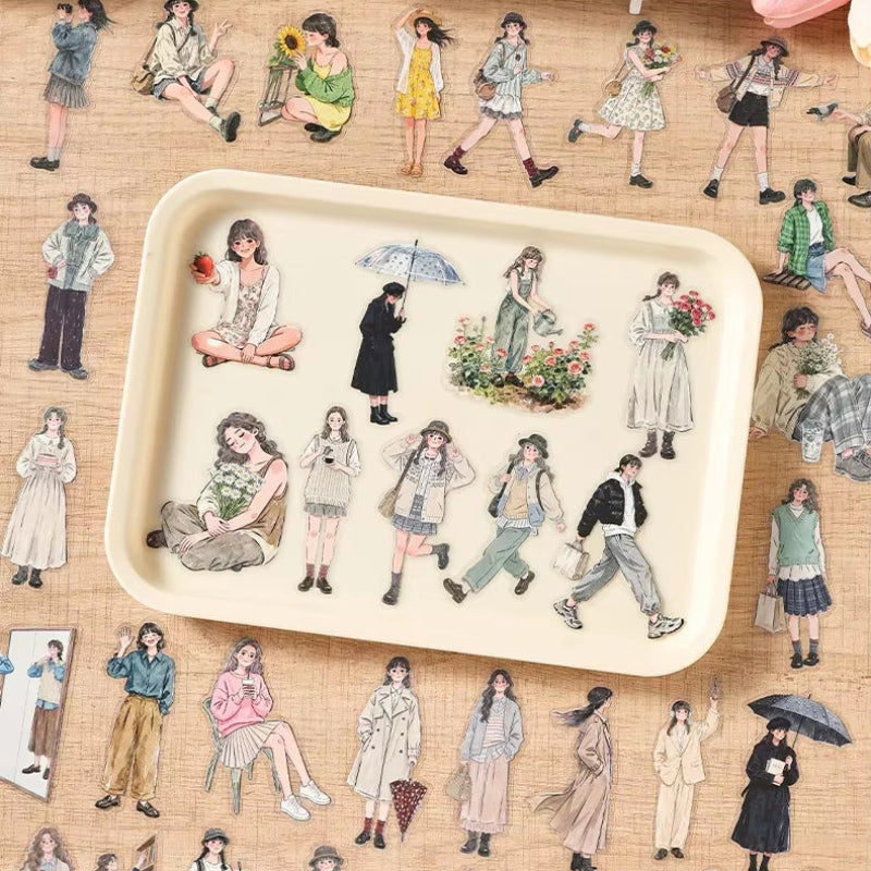 Stickers PET "Instantes Cotidianos"