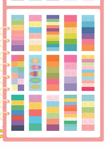 Libro de Stickers "Colourful Melody" · Marcos de Colores