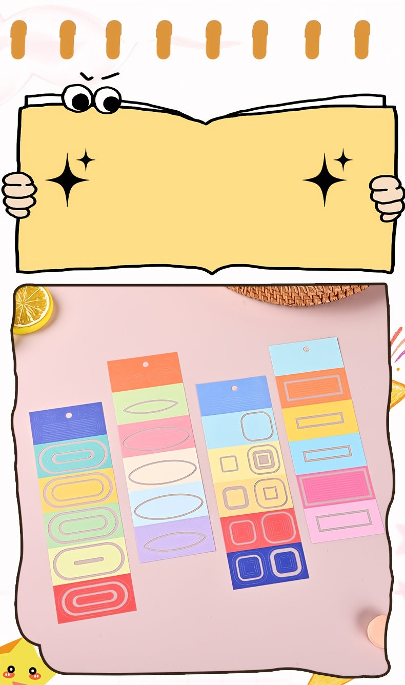 Libro de Stickers "Colourful Melody" · Marcos de Colores