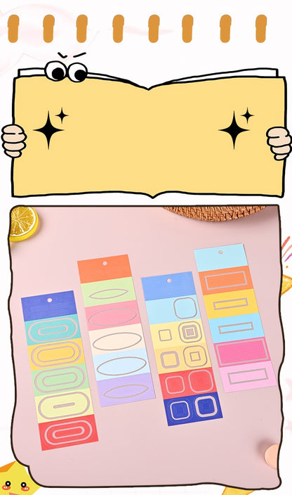 Libro de Stickers "Colourful Melody" · Marcos de Colores