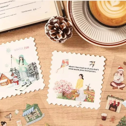 Libro de Stickers "Paseo por las Estaciones"