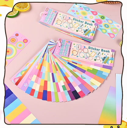 Libro de Stickers "Colourful Melody" · Marcos de Colores