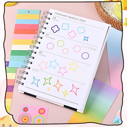 Libro de Stickers "Colourful Melody" · Marcos de Colores