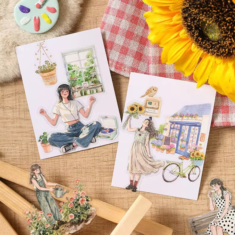 Stickers PET "Instantes Cotidianos"
