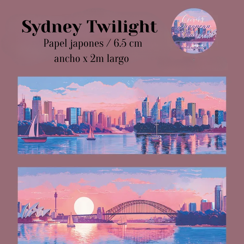 Set de Cintas Washitape “European Traveler”