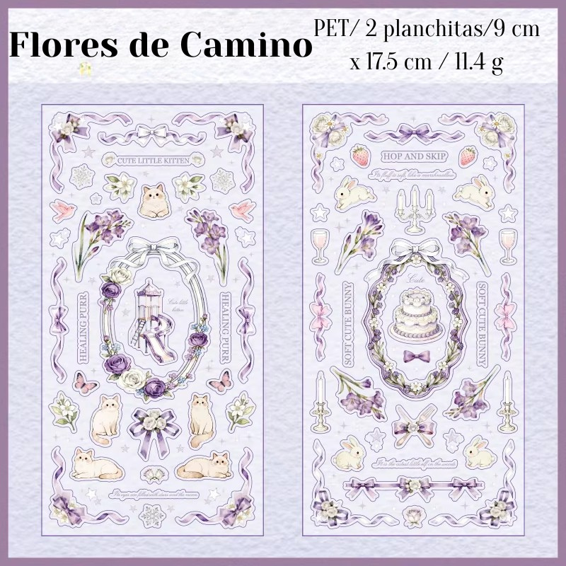 Stickers PET "Starry Nigth Fairy Tale"