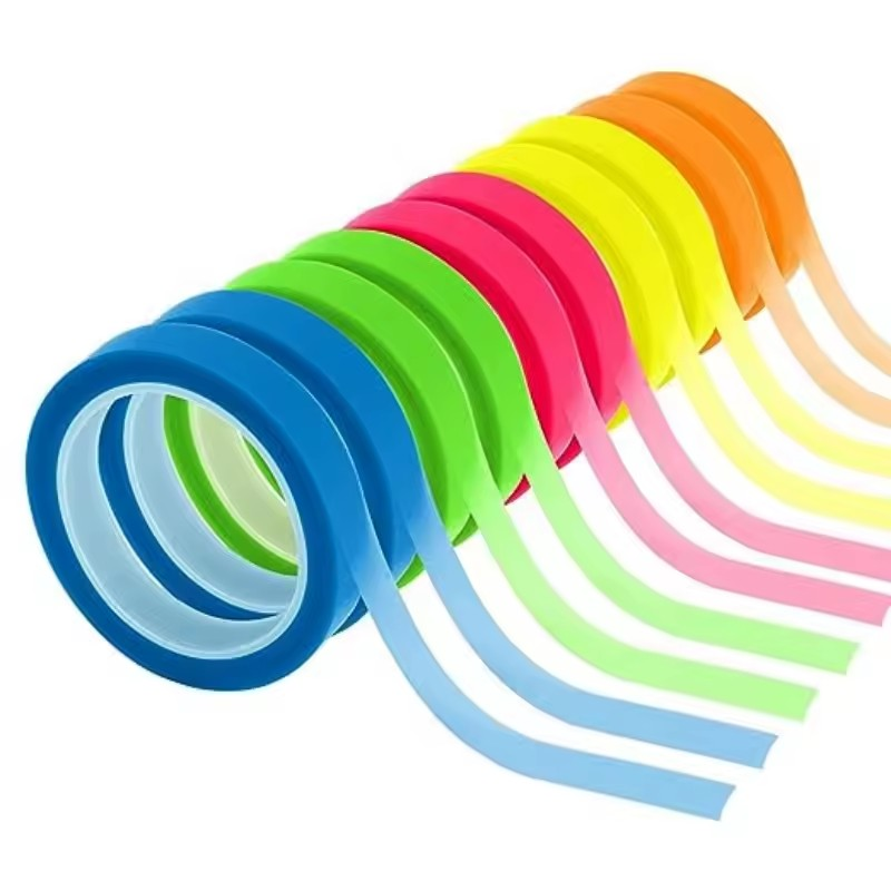 Set x 5 Resaltador Roll Neon