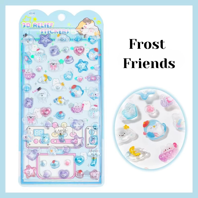 Stickers 3D "Cute"