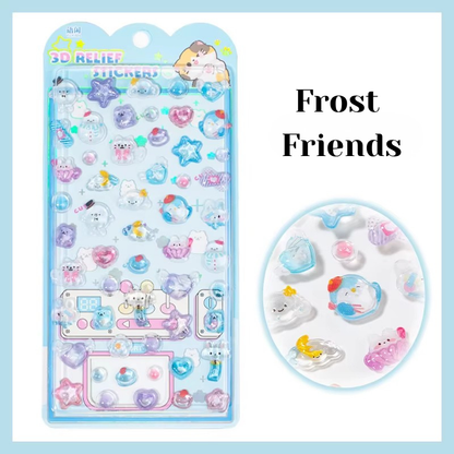 Stickers 3D "Cute"