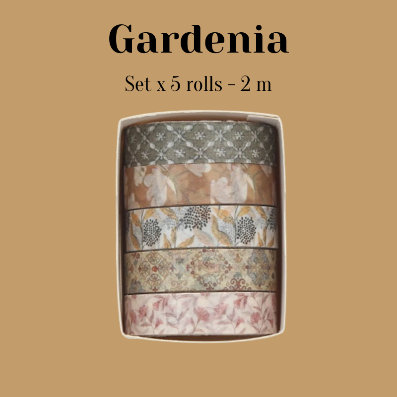 Set de Cintas Washitape “Jardín”