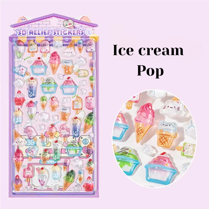 Stickers 3D "Cute"