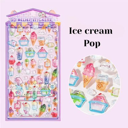 Stickers 3D "Cute"