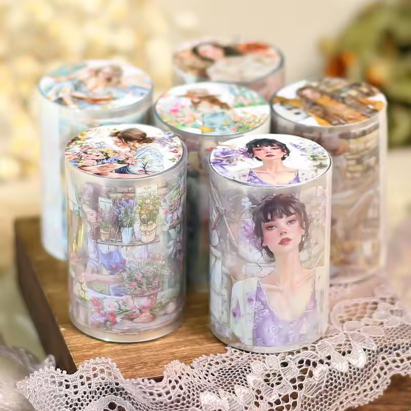 Colección de Sticker Rolls "Fragancia de Flores"