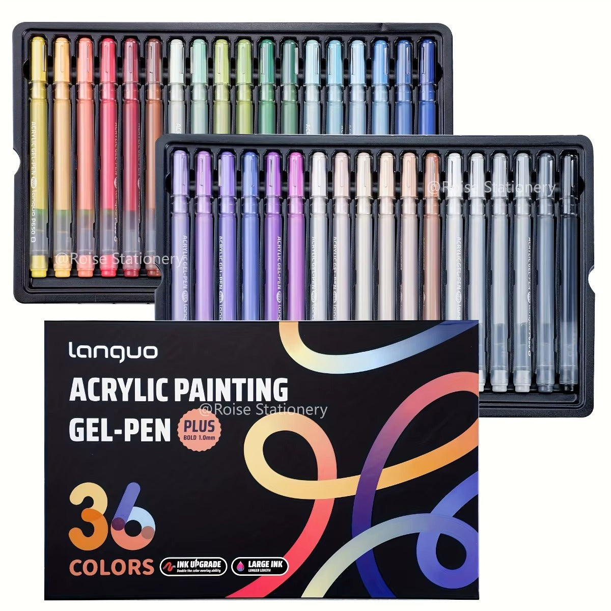 Gel Pen Acrílico Languo P650 · Punta Bold 1mm