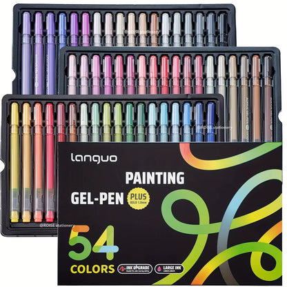 Gel Pen Acrílico Languo P650 · Punta Bold 1mm