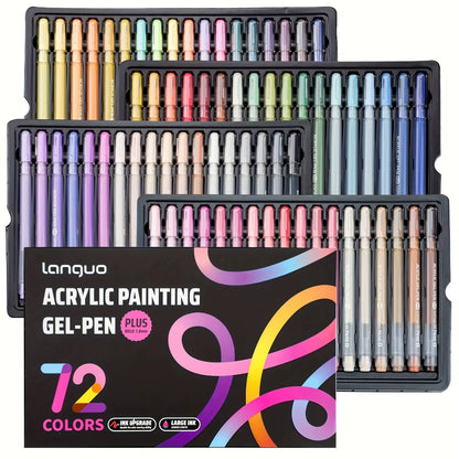 Gel Pen Acrílico Languo P650 · Punta Bold 1mm