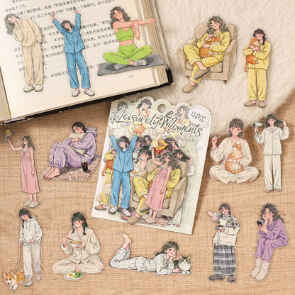 Stickers PET "Instantes Cotidianos"