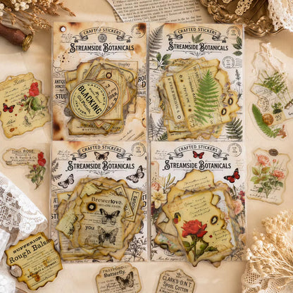 Stickers PET Herbario Vintage"
