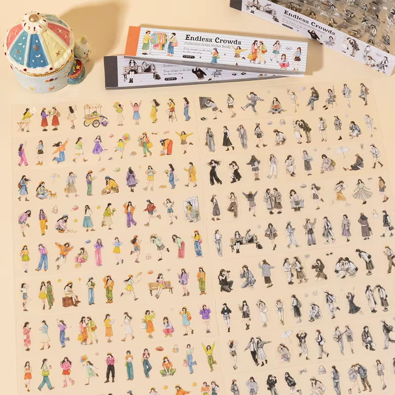 Libro de Stickers "Multitudes"