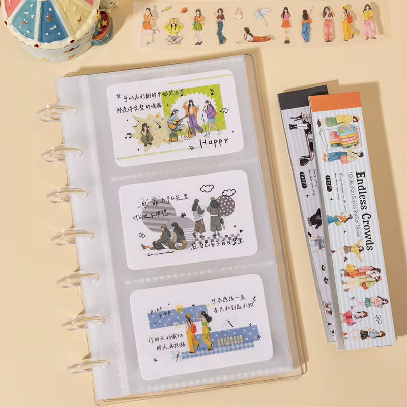 Libro de Stickers "Multitudes"