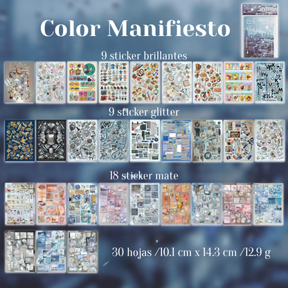 Libro de Stickers "Deconstruc diary"