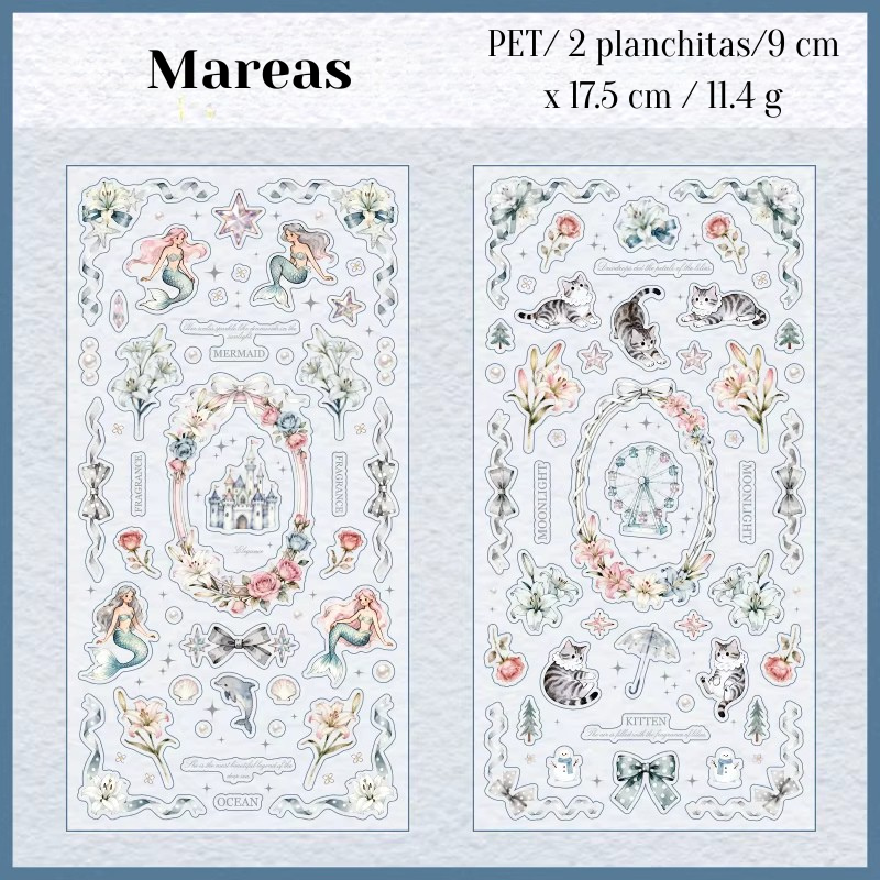 Stickers PET "Starry Nigth Fairy Tale"