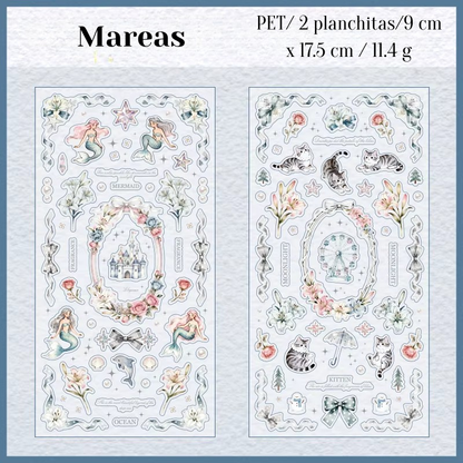 Stickers PET "Starry Nigth Fairy Tale"