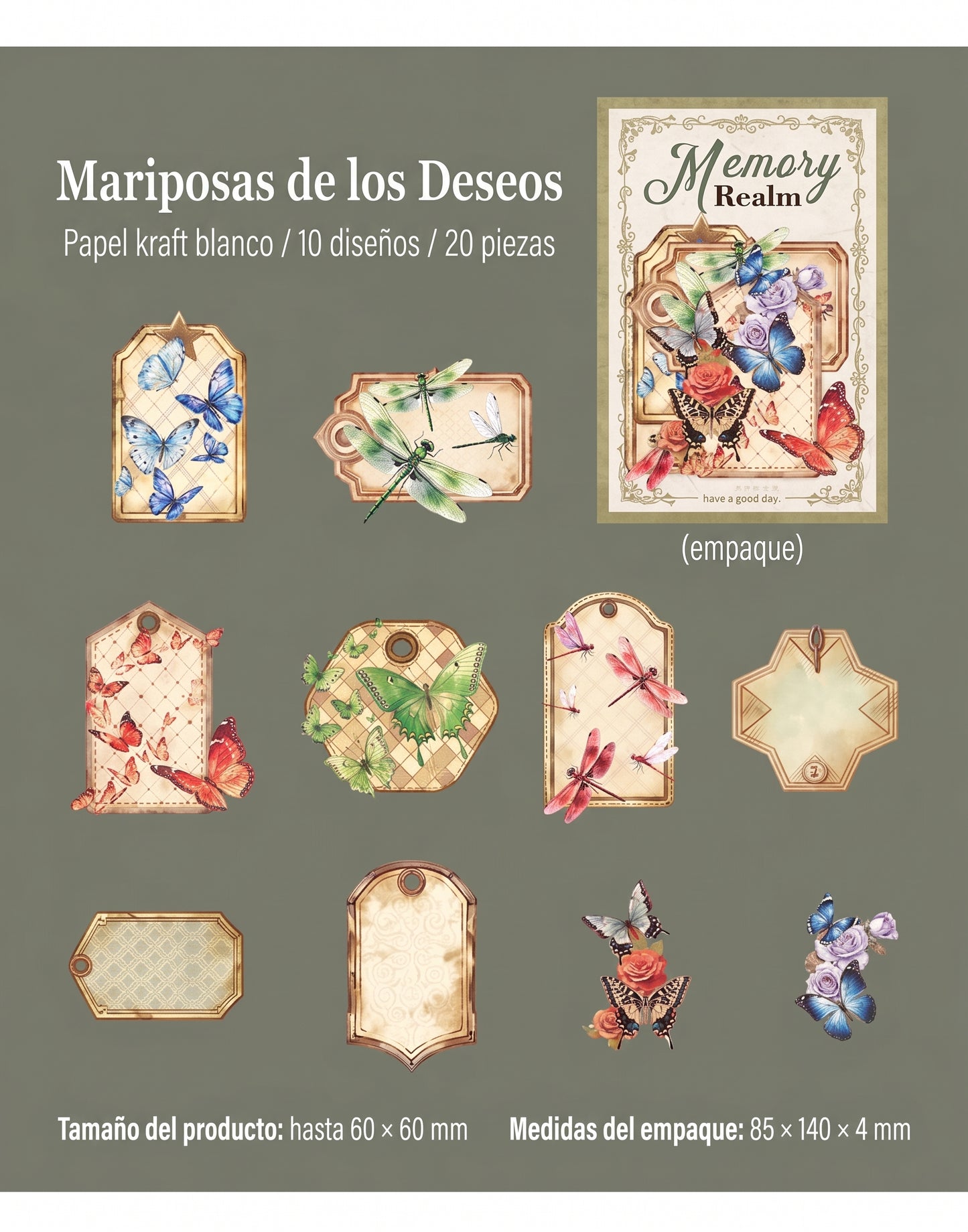Stickers "El Reino de la Memoria"