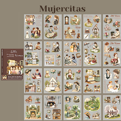 Libro de Stickers "Novelas Clásicas"
